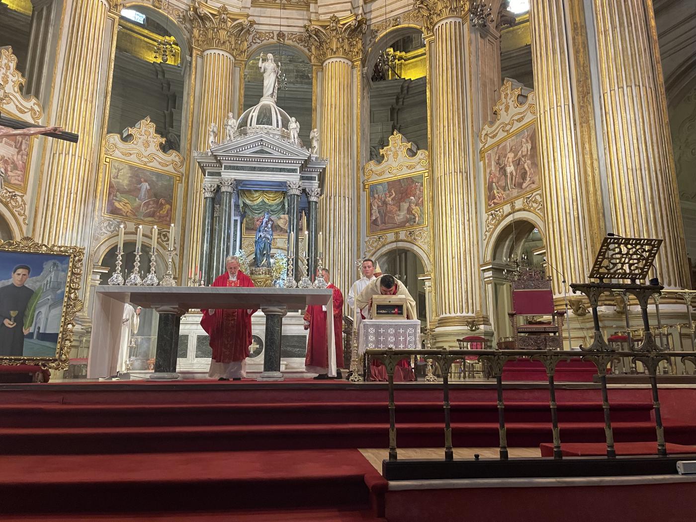 Las reliquias del beato Miguel Romero Rojas ya están en Coín