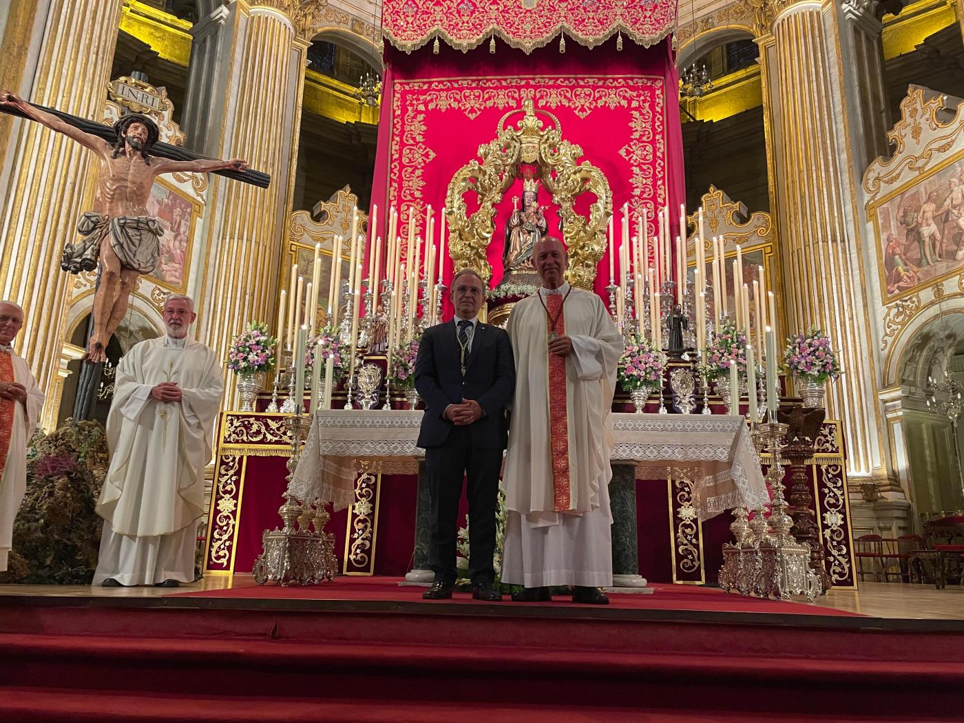 Novena a la Virgen de la Victoria en la Catedral de Málaga
