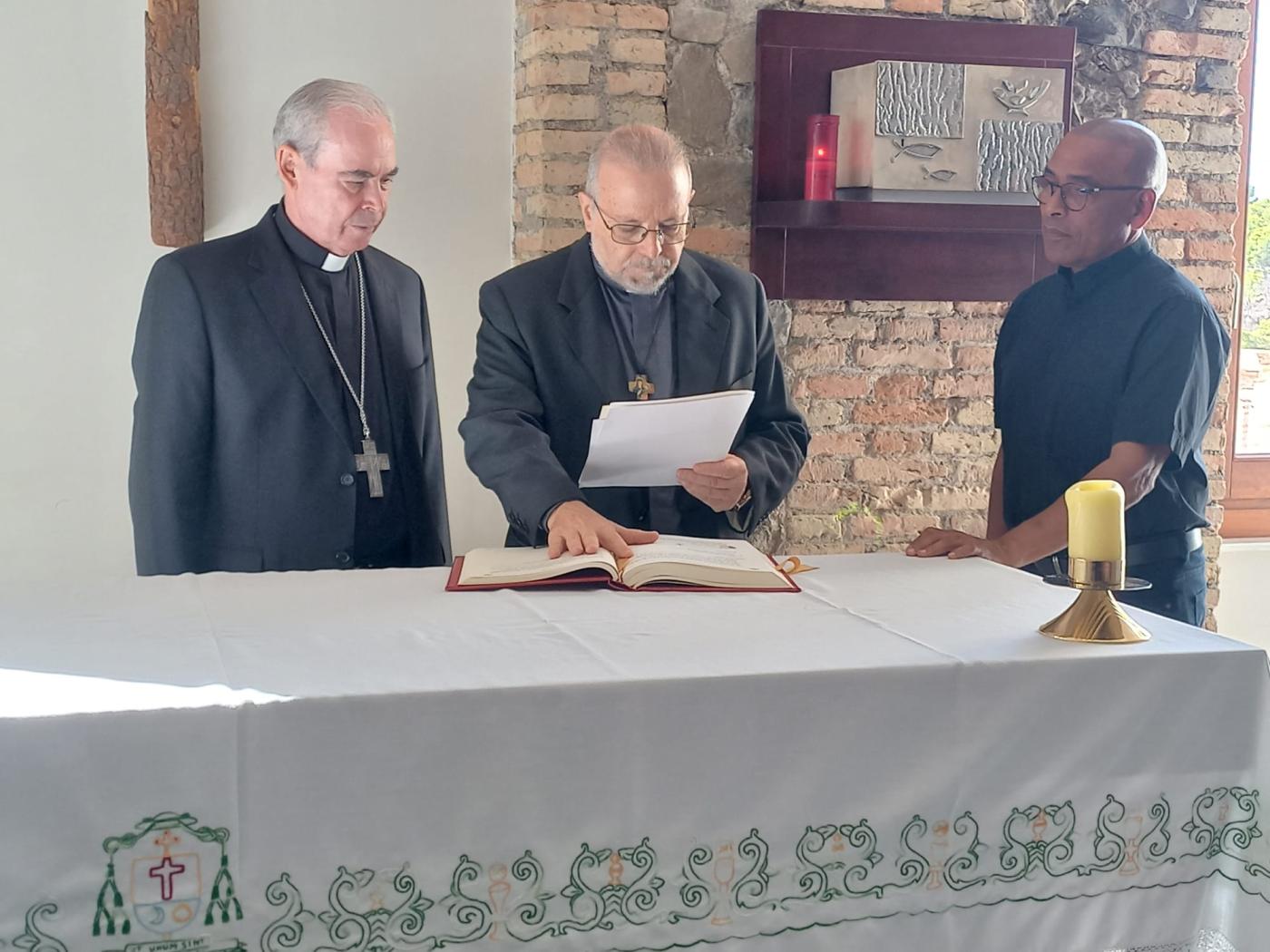 Juramento y profesión de fe del nuevo delegado de Misiones