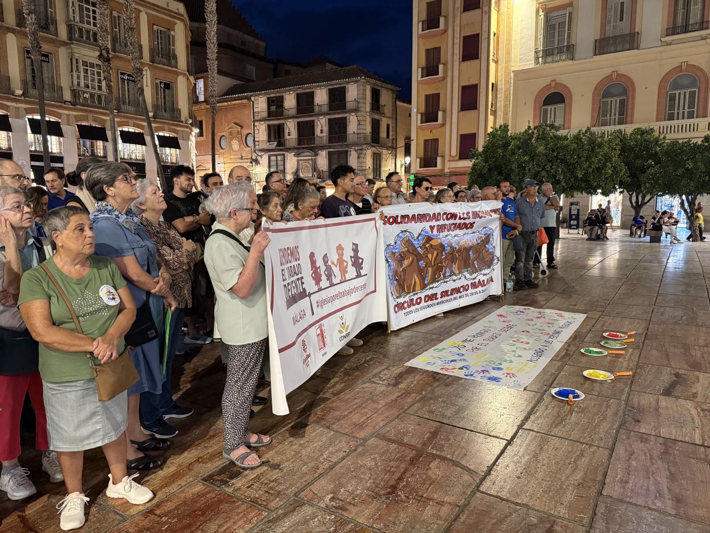 El Círculo de Silencio de diciembre se suspende en la capital debido a las lluvias