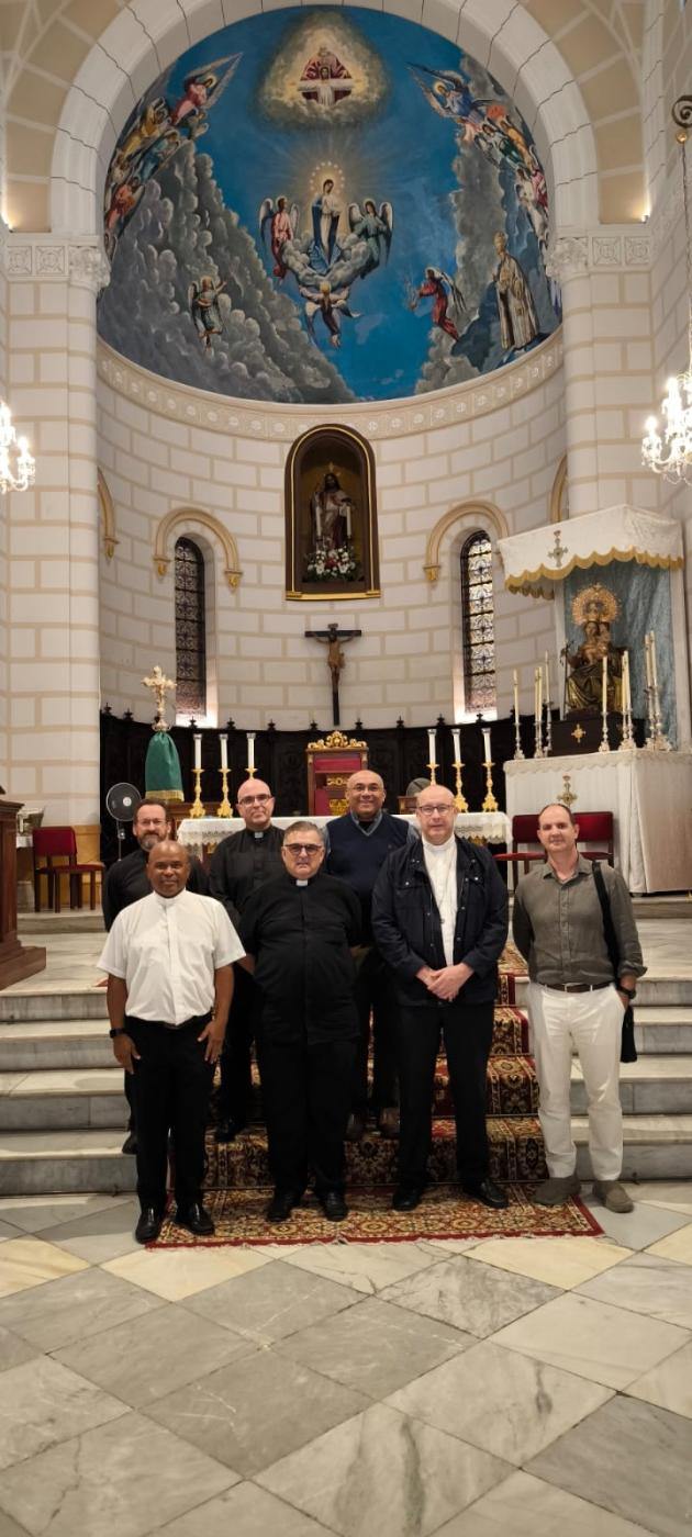 Visita del Obispo al clero de Melilla