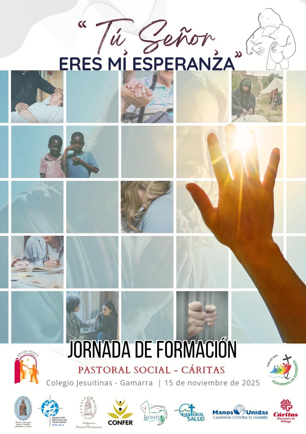 «Tú, Señor, eres mi esperanza», lema de la Jornada de Formación de Pastoral Social 2025