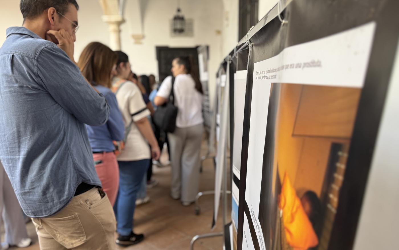 Último día para visitar la exposición sobre la trata de personas