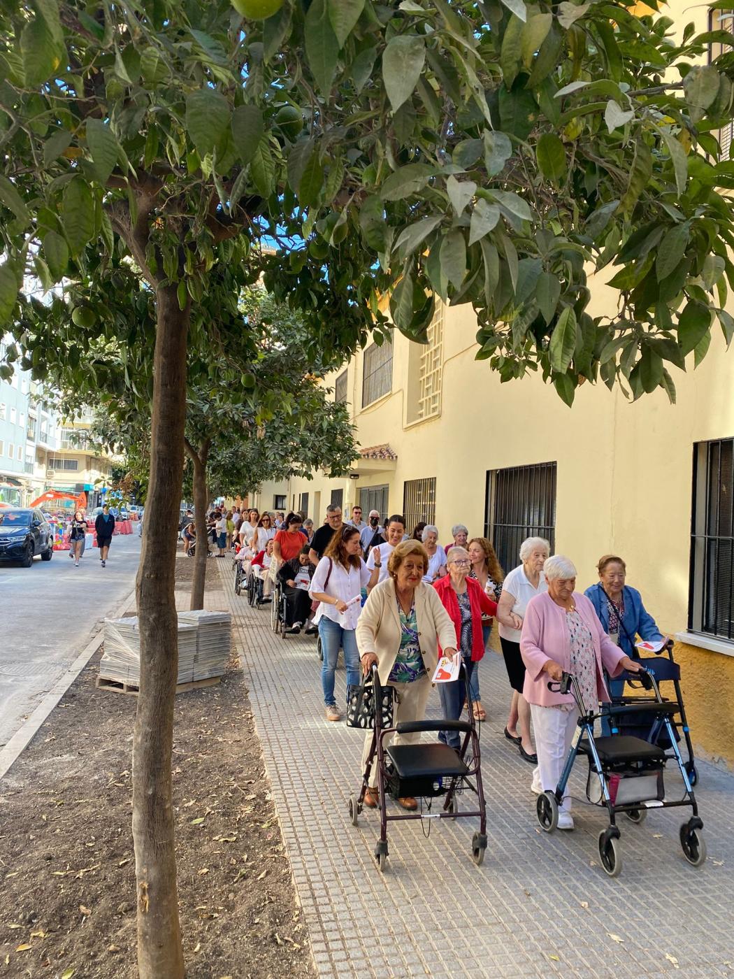 Los centros de Cáritas peregrinan unidos por la esperanza