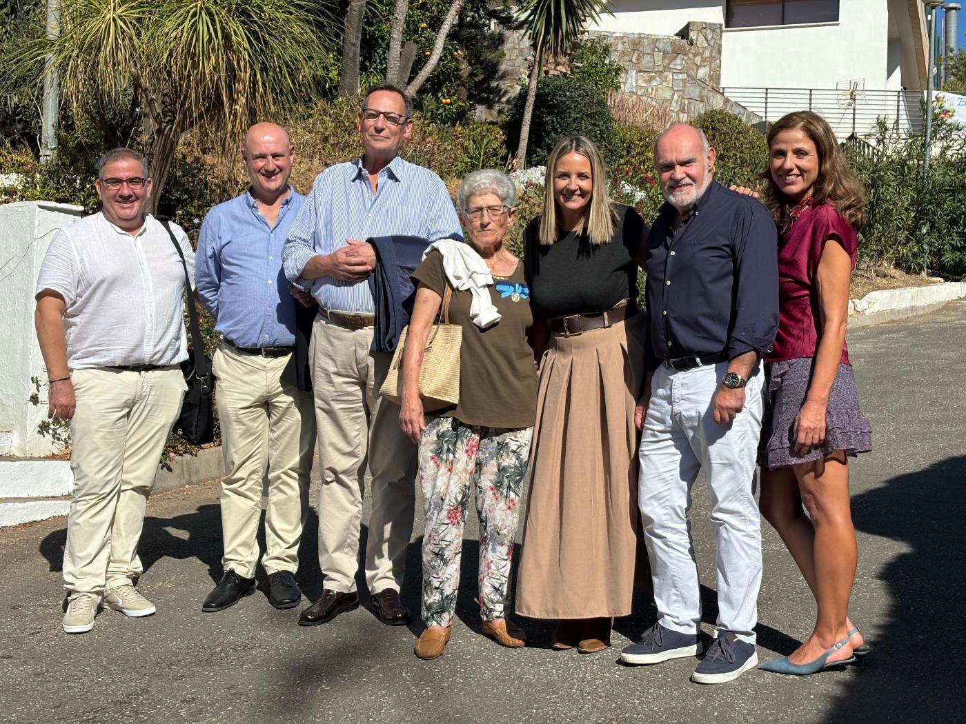 Carmen Velasco con el equipo del Consejo de Enseñanza