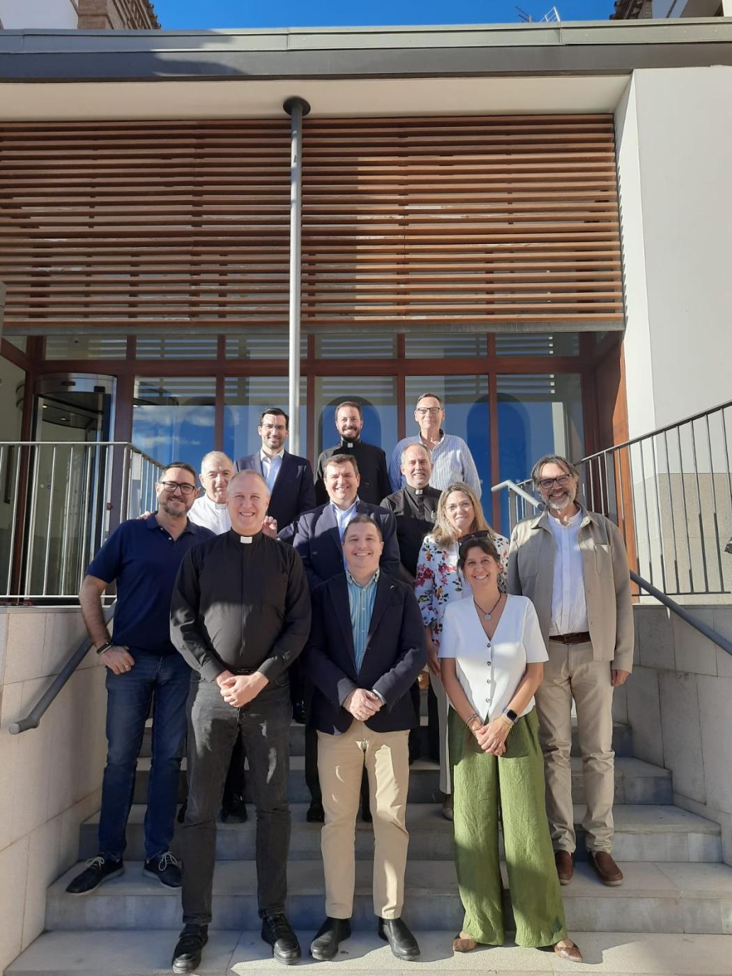 Participantes en el encuentro de colegios diocesanos de Andalucía celebrado en Casa Diocesana Málaga