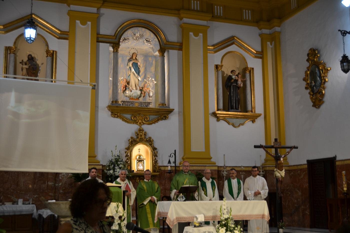 Bendición de los salones parroquiales de Alhaurín de la Torre