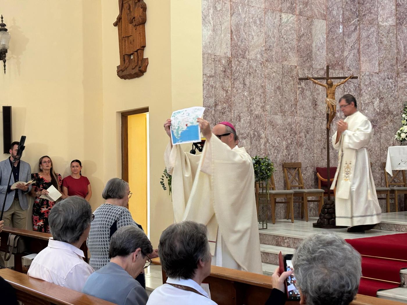 Eucaristía del centenario de las religiosas Franciscanas de la Inmaculada en Málaga