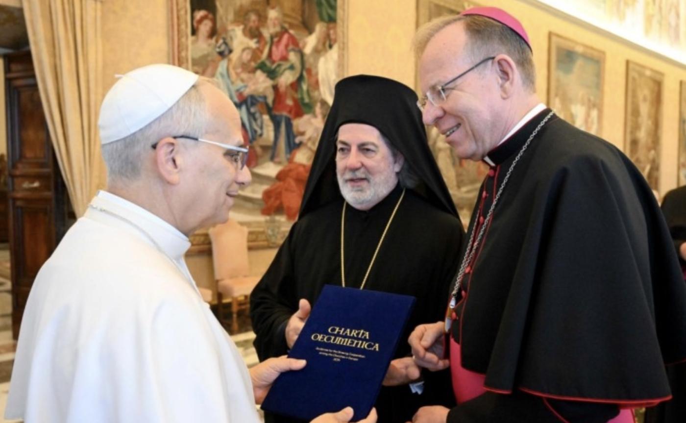 Presentada al Papa la nueva Carta Ecuménica