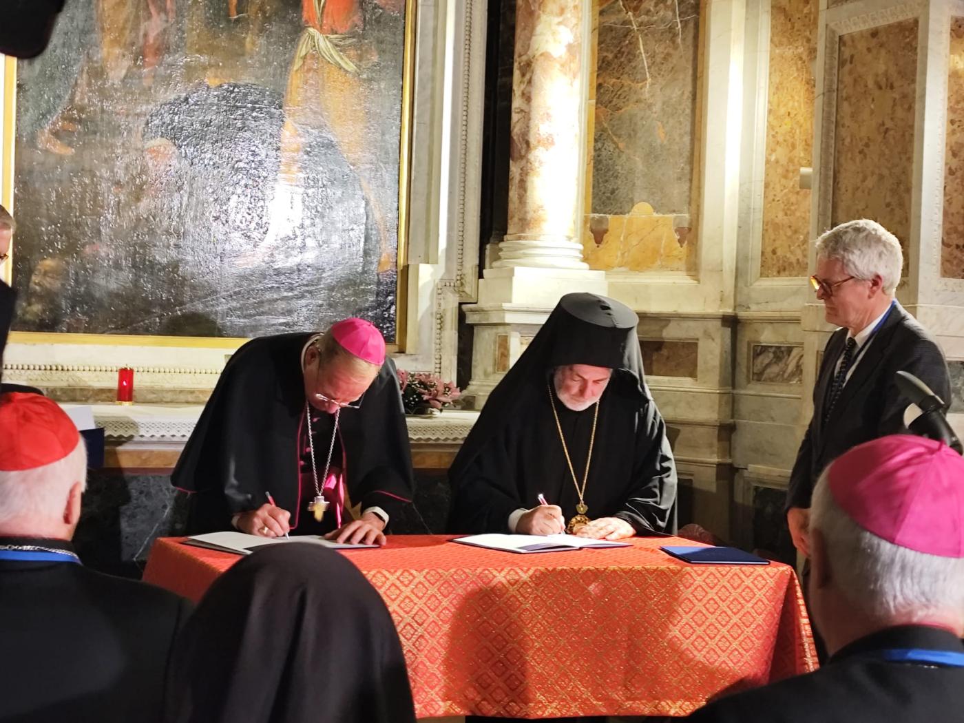 Presentada al Papa la nueva Carta Ecuménica