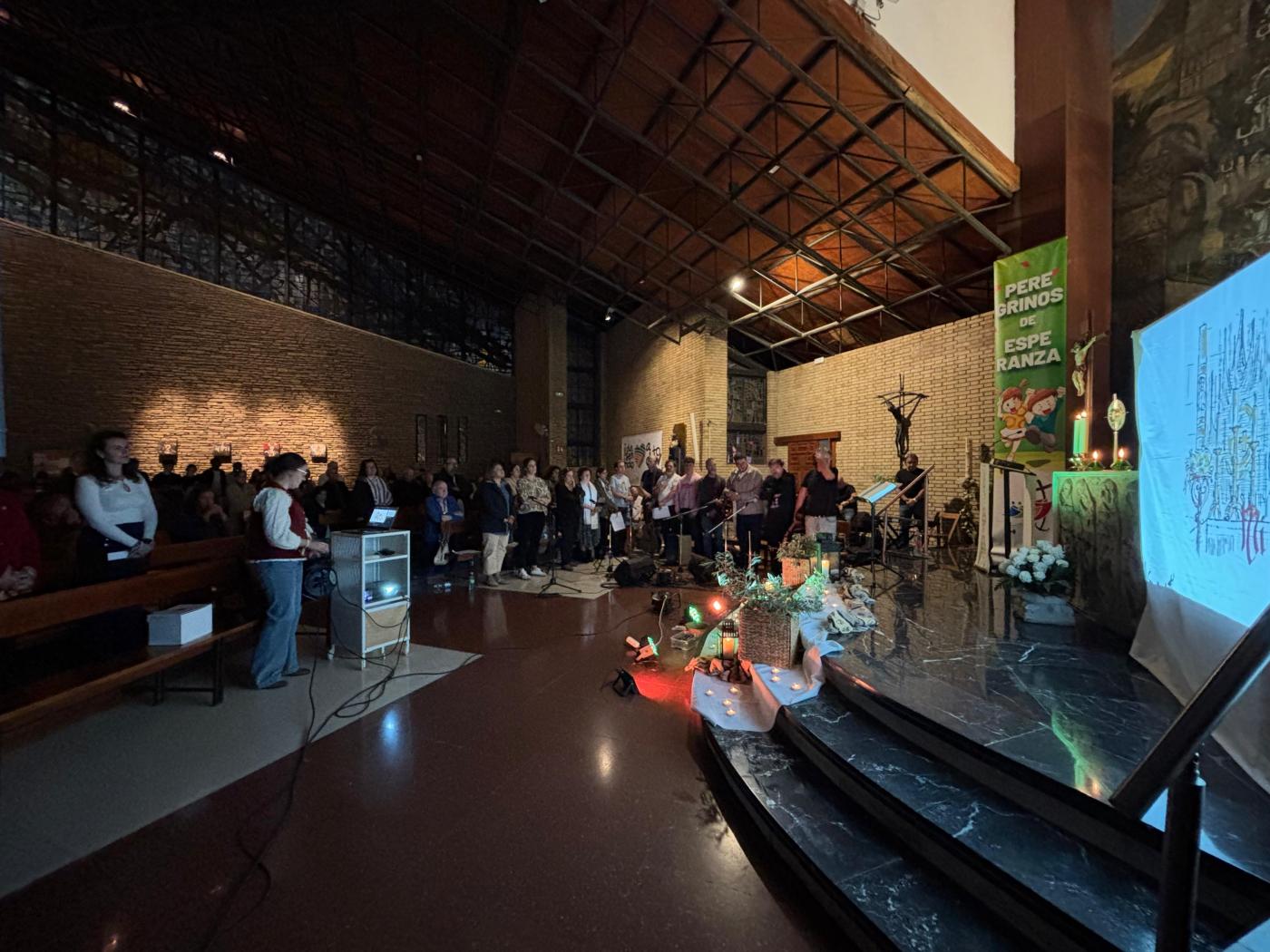 Los Músicos Católicos hicieron vibrar a los participantes en la vigilia de música y oración por la paz