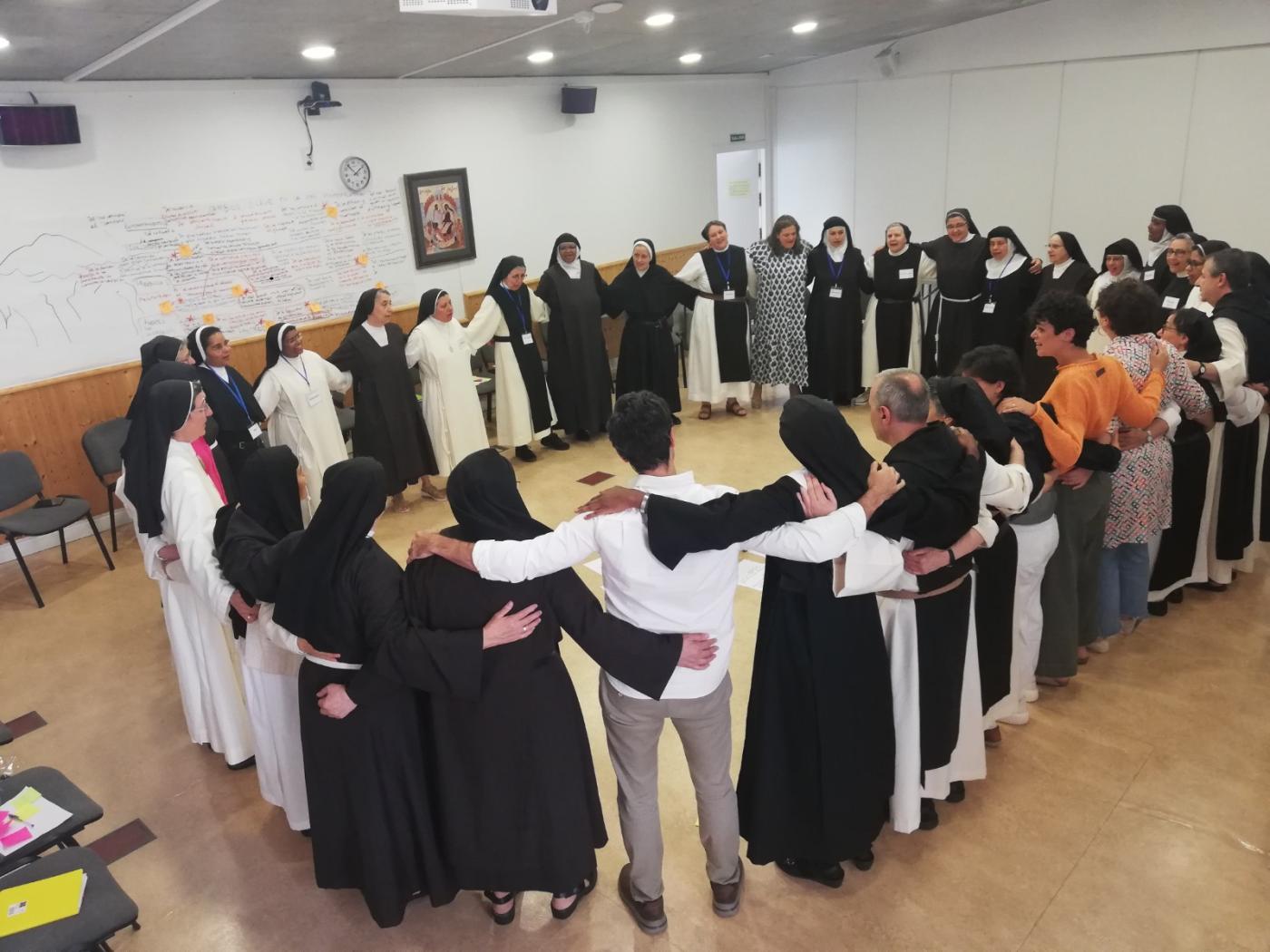 Un monasterio malagueño se forma en sinodalidad en la Red Intermonástica de España