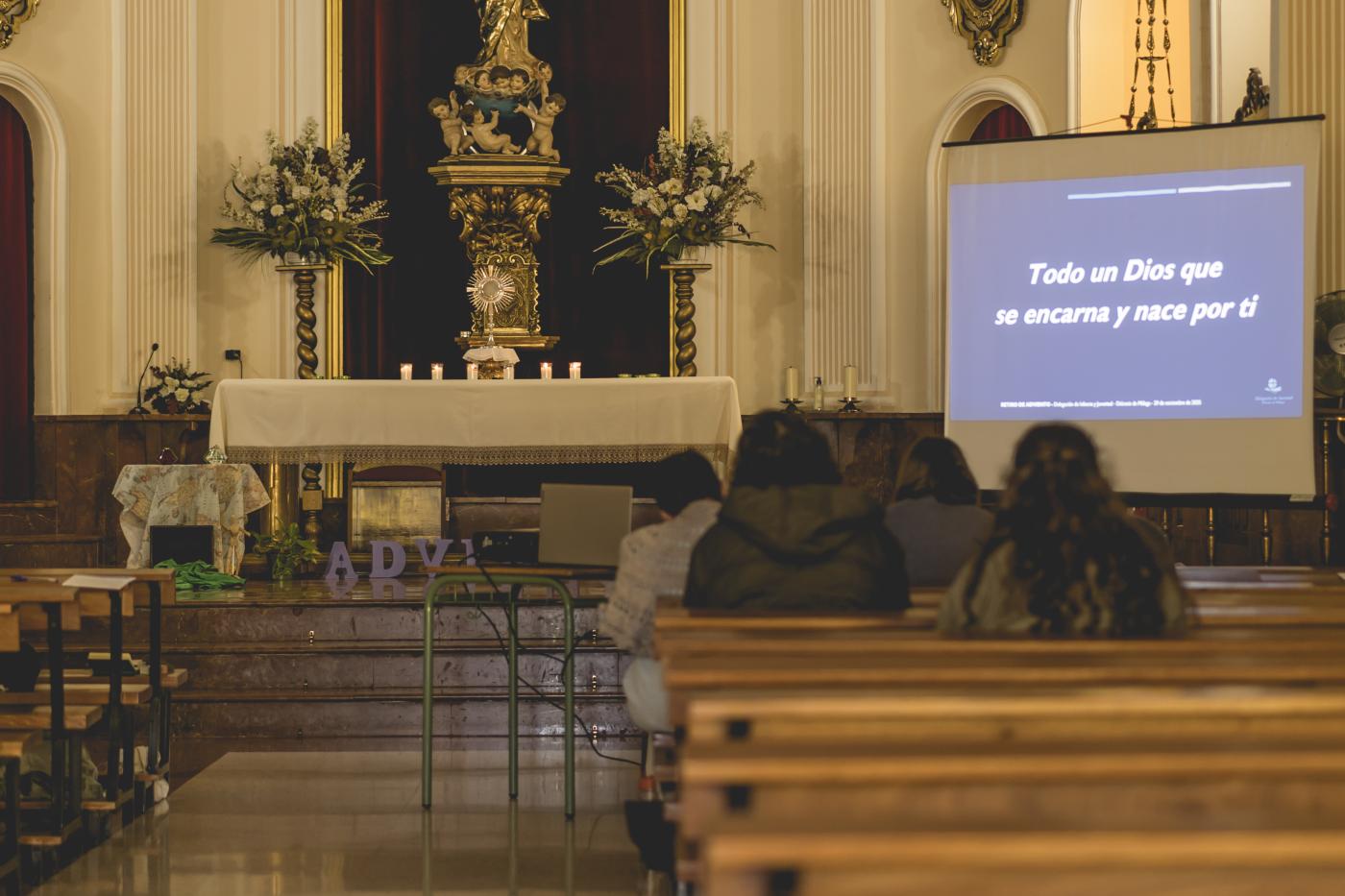 Los jóvenes comenzaron el Adviento con un día de retiro
