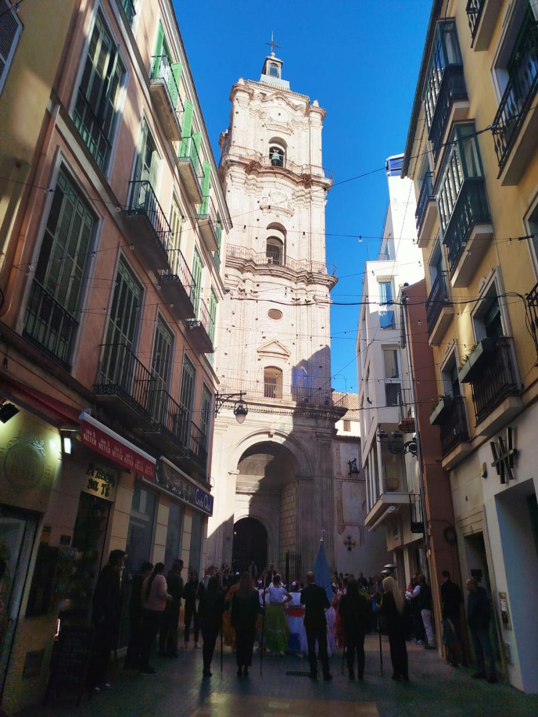Procesión de la Virgen de los Milagros de Caacupé de la parroquia de San Juan Bautista