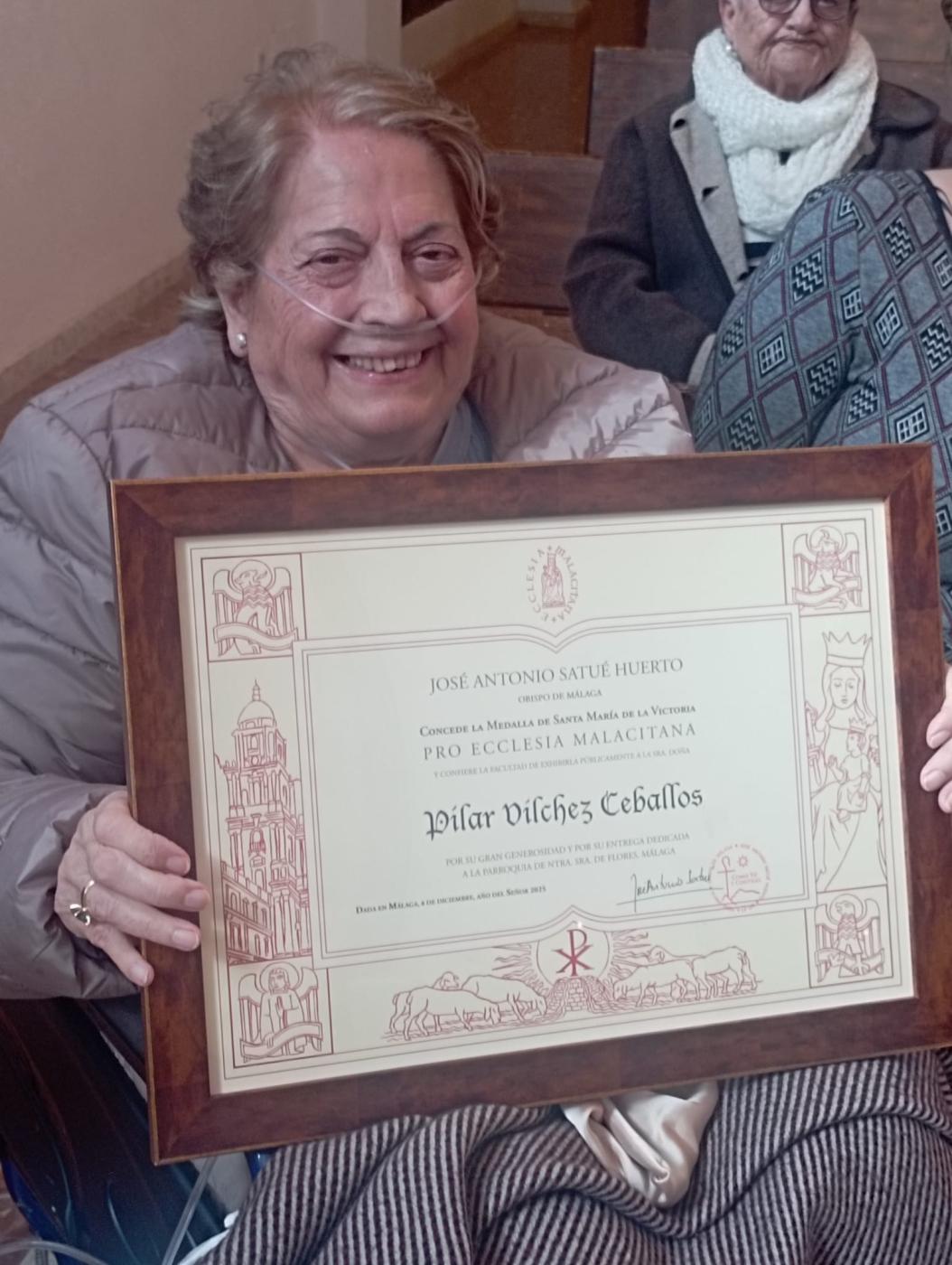 «Pilar Vílchez ha creado parroquia y comunidad»