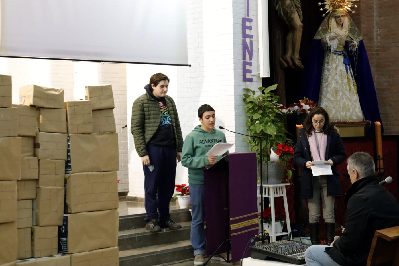 Las Cáritas parroquiales del Pilar y Los Ángeles, en Málaga, miran a los más pobres esta Navidad