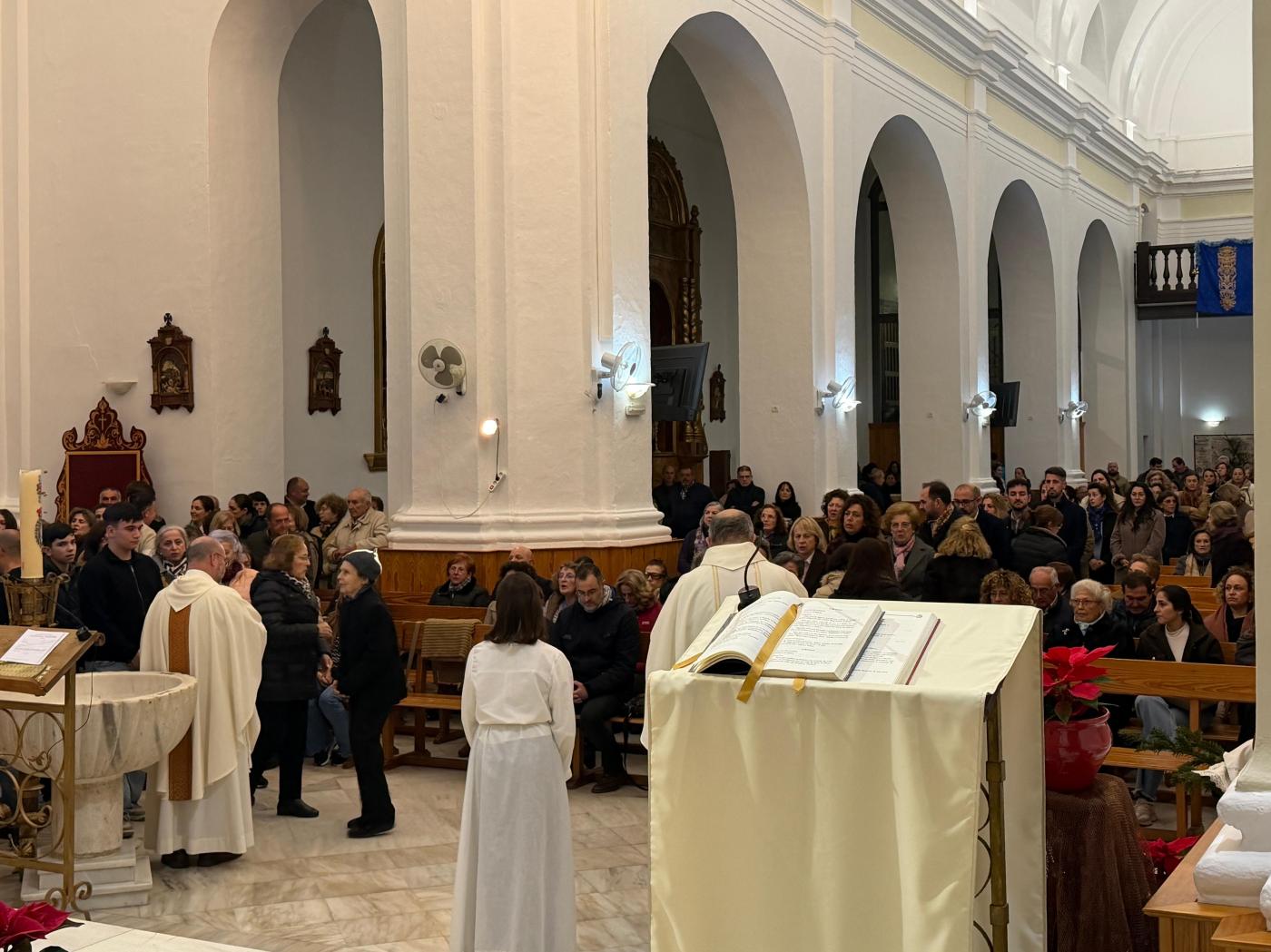 El Obispo reza junto a la comunidad de Alhaurín el Grande golpeada por varios trágicos sucesos