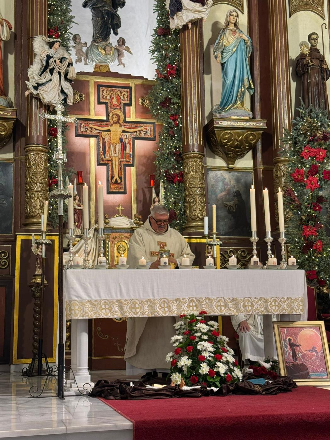 Los franciscanos abren el VIII centenario del tránsito de san Francisco