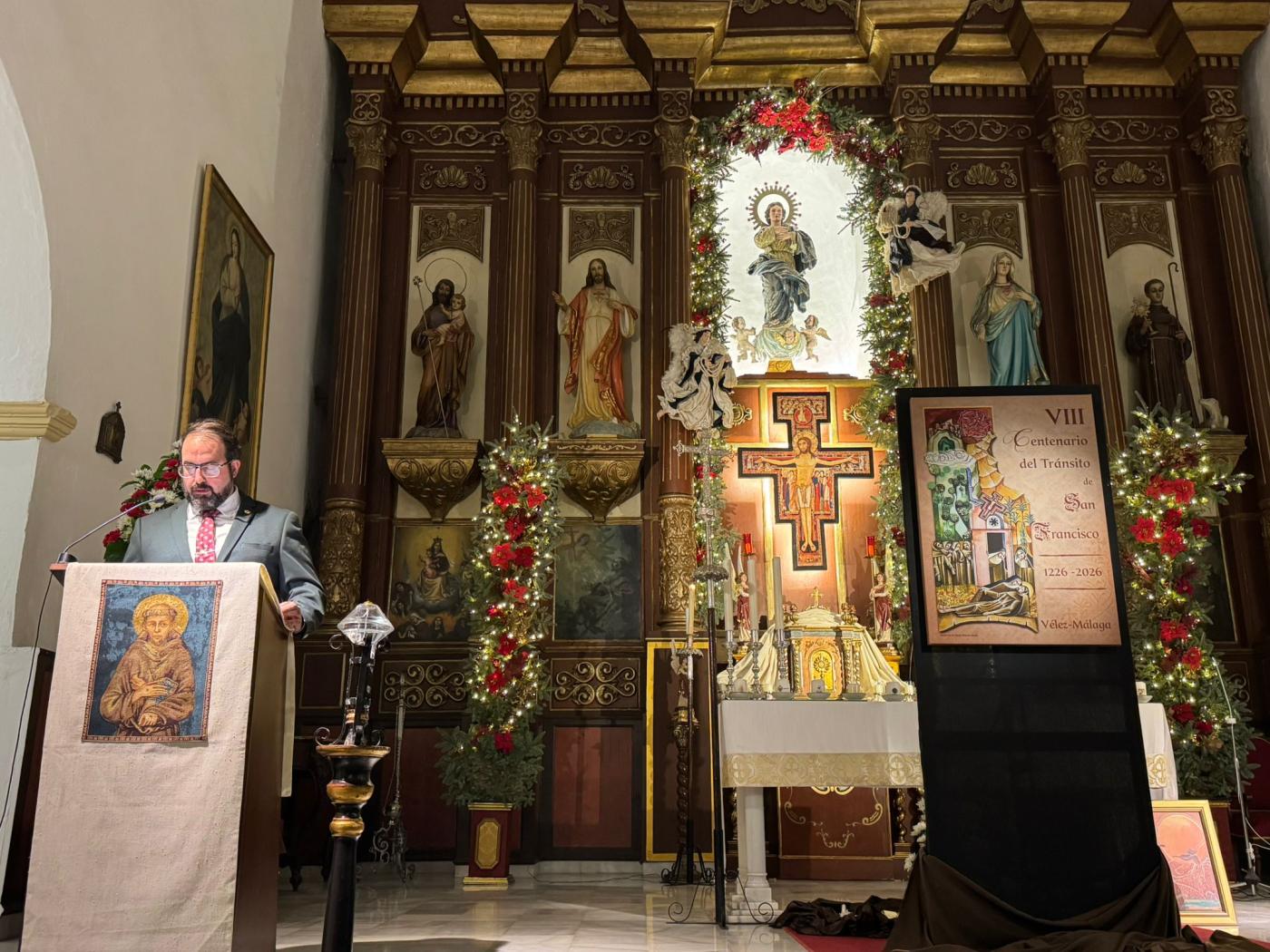 Una mesa redonda, entre los actos por el centenario del tránsito de san Francisco de Asís