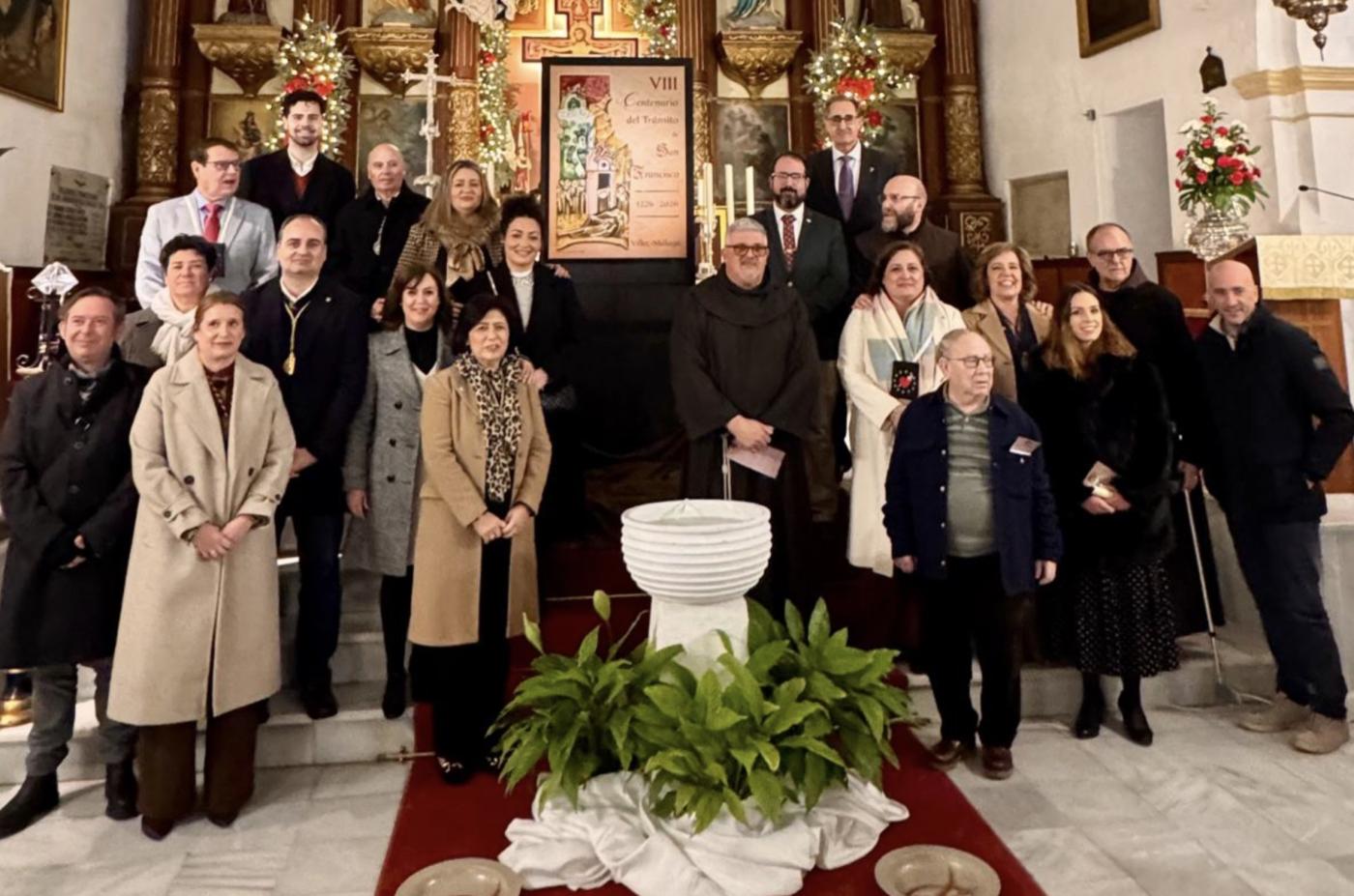 Los franciscanos abren el VIII centenario del tránsito de san Francisco