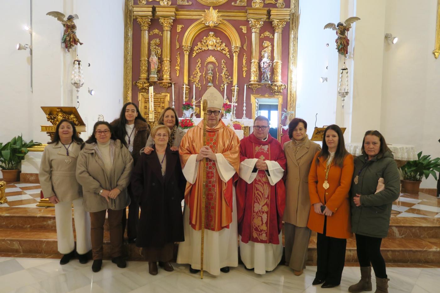 Colmenar celebra con alegría la visita del Obispo y el sacramento de la Confirmación