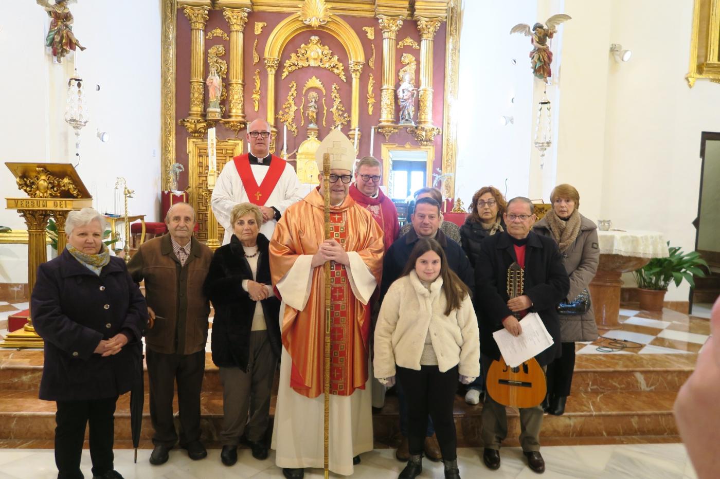 Colmenar celebra con alegría la visita del Obispo y el sacramento de la Confirmación