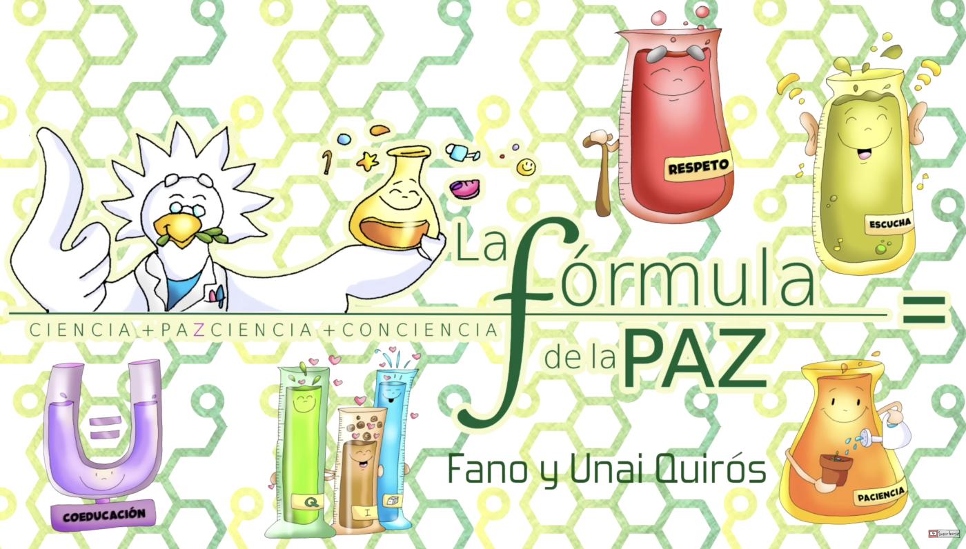 Unai Quirós y Fano ofrecen la fórmula de la paz para el Día Escolar de la No Violencia y la Paz