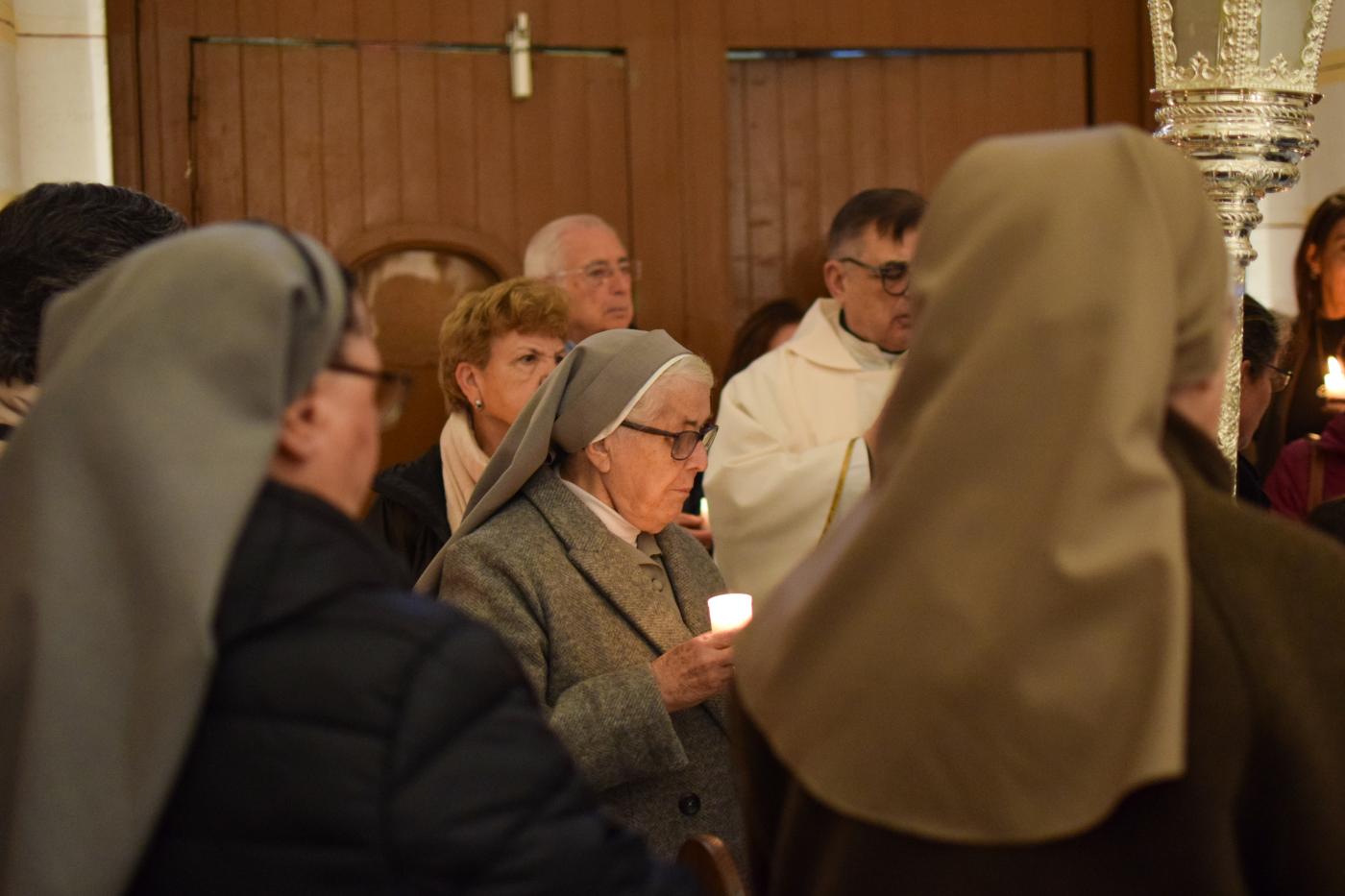 Los niños de Melilla, ante la patrona