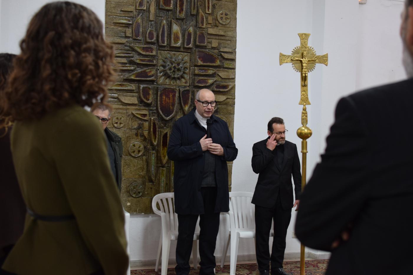 El Obispo, tras su visita: «El reto de futuro es dotar de una estructura arciprestal, dar cuerpo a la Iglesia en Melilla»