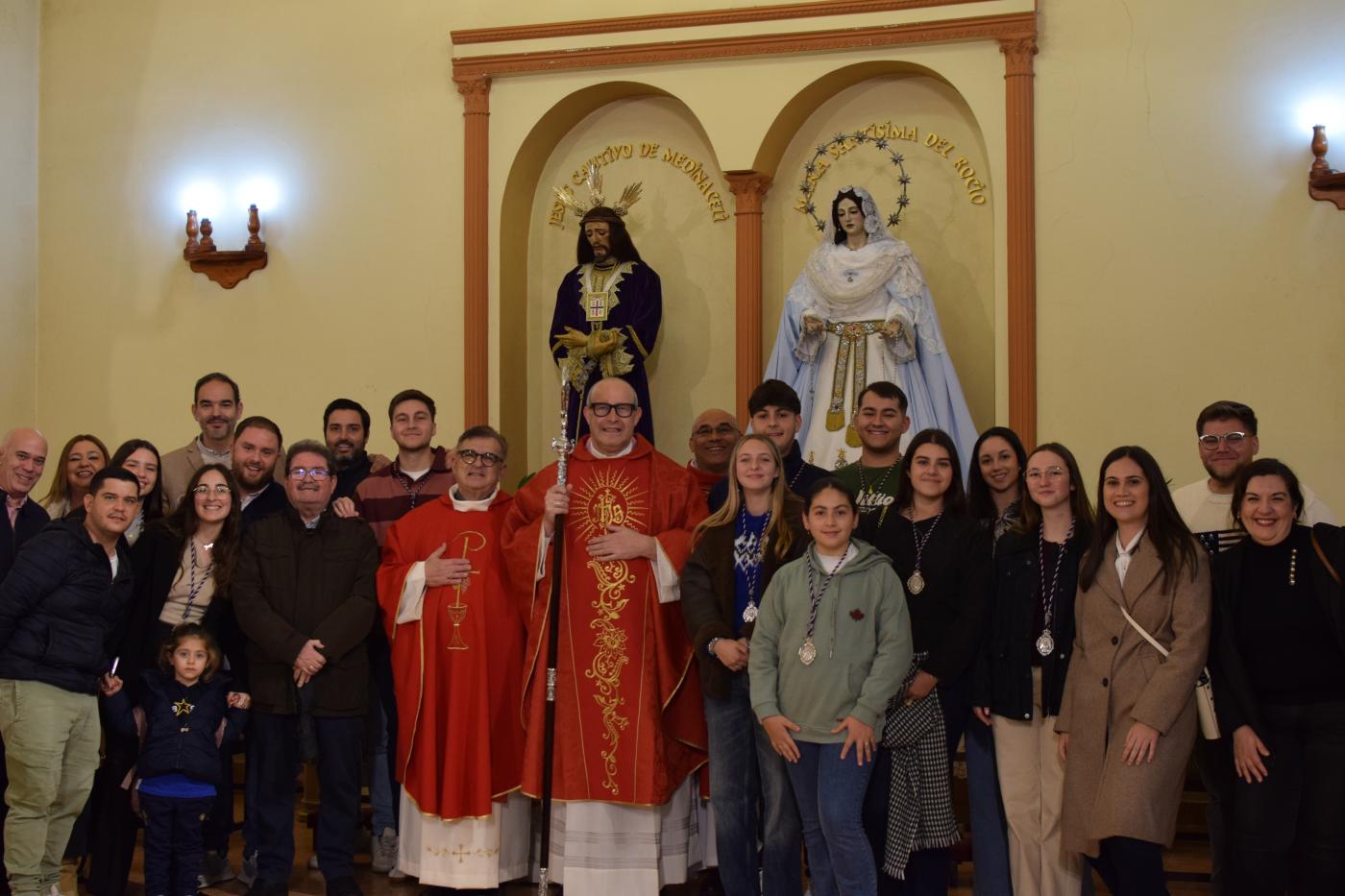 El Obispo, tras su visita: «El reto de futuro es dotar de una estructura arciprestal, dar cuerpo a la Iglesia en Melilla»