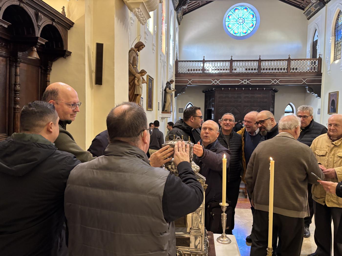 Las reliquias de San Juan de Ávila llegan al Seminario de Málaga