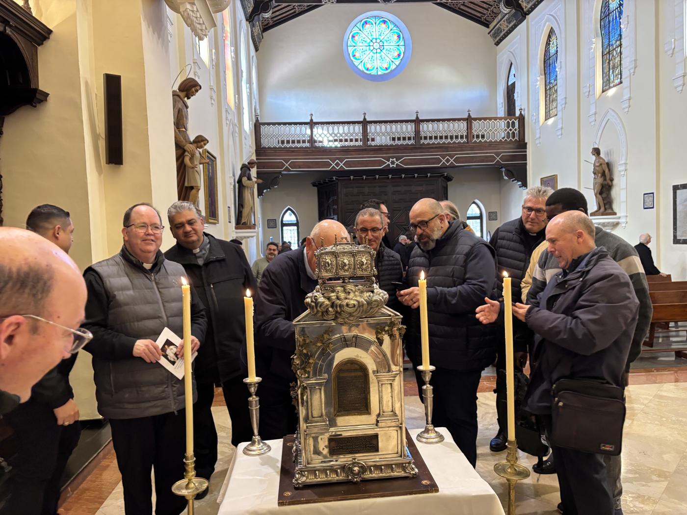 Las reliquias de San Juan de Ávila llegan al Seminario de Málaga